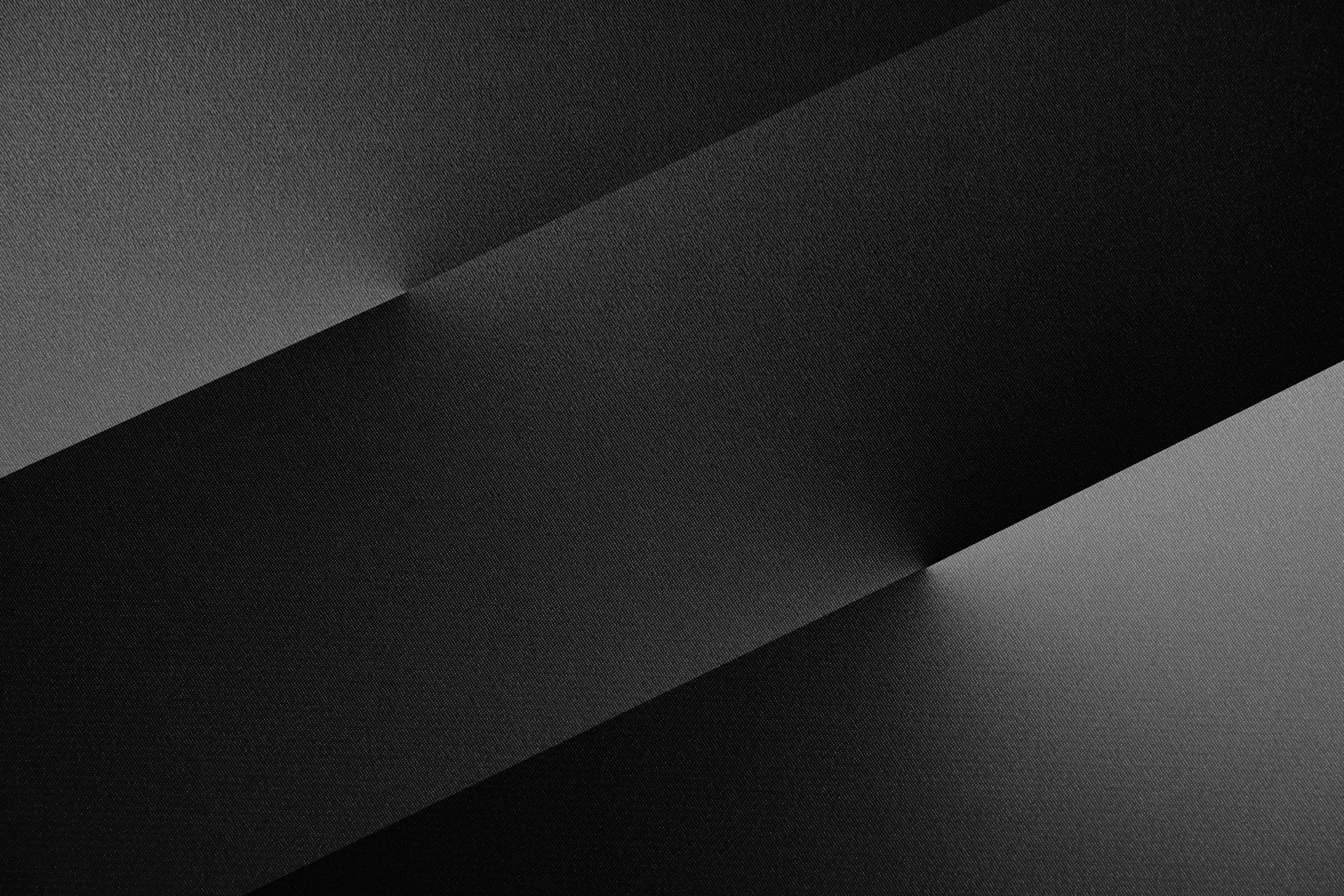 Black white dark grey abstract background. Geometric. Line stripe triangle angle diagonal 3d. Gradient. Shadow. Grain noise grange. Metal metallic. Technology business.