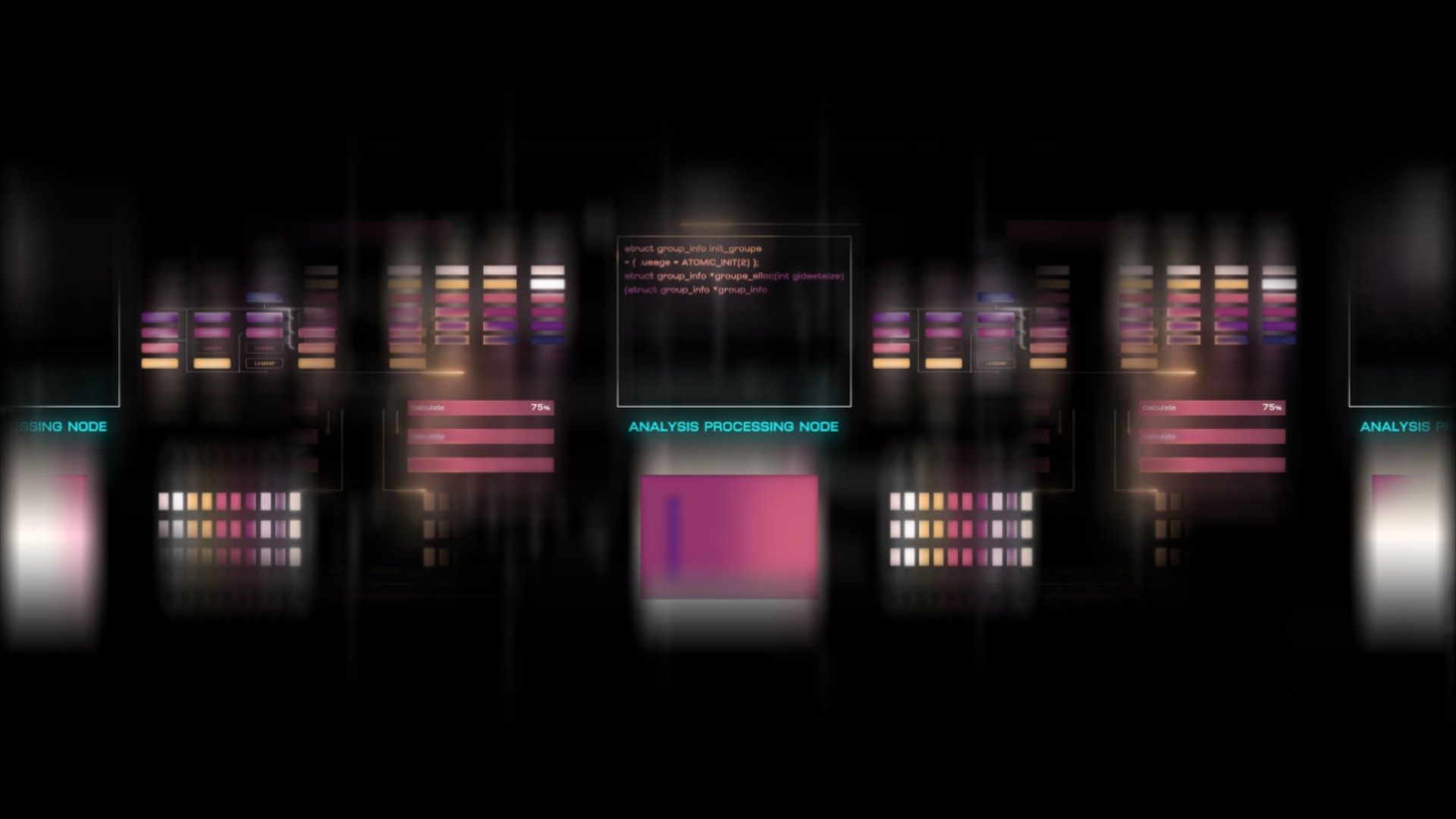 Screen display background.